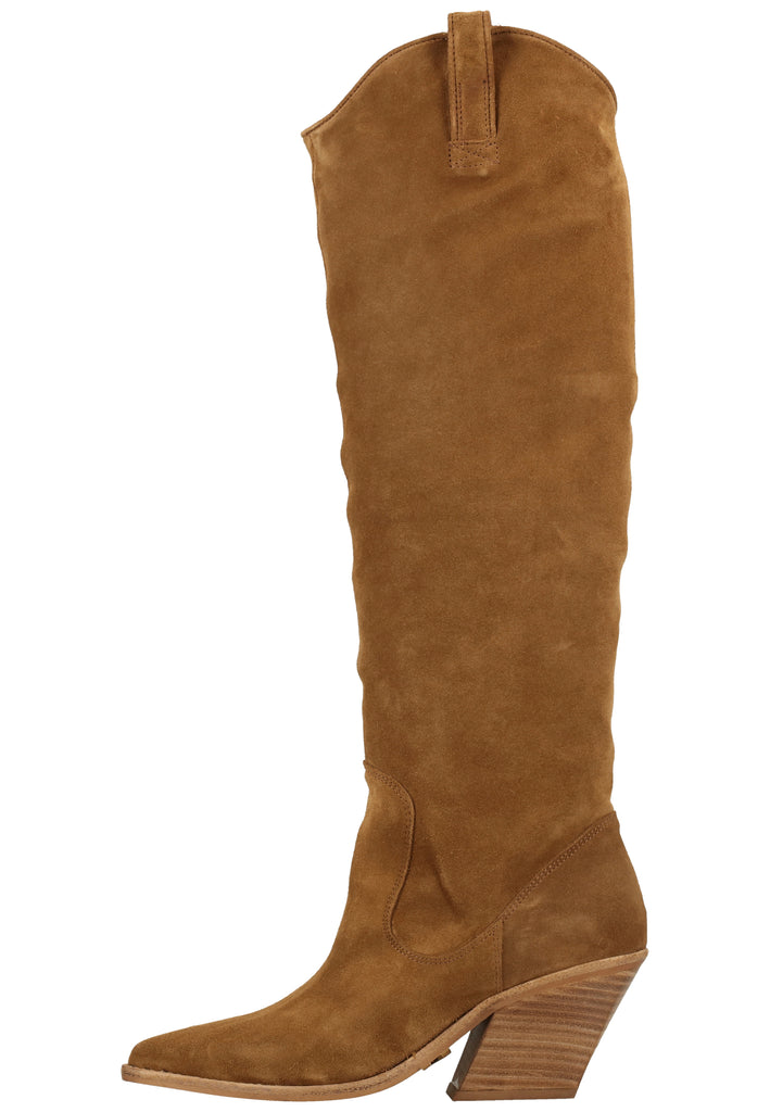 Bronx Stiefel Veloursleder Natural - surf4shoes