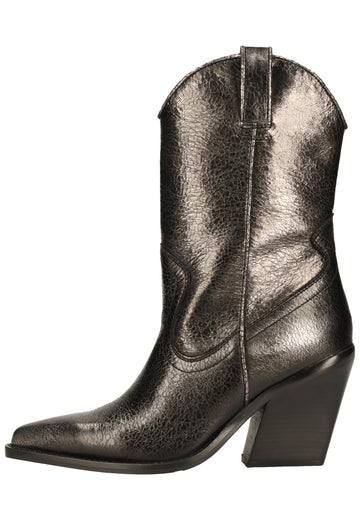 Bronx Stiefel Leder Silver - surf4shoes
