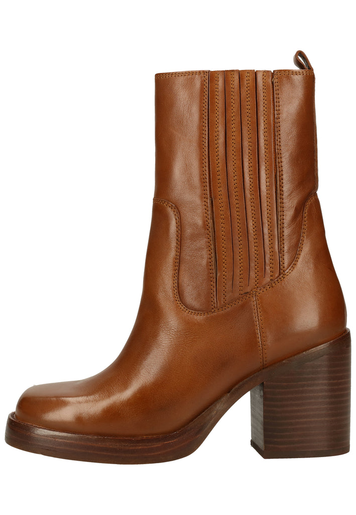 Bronx Stiefelette Nappaleder Cognac - surf4shoes
