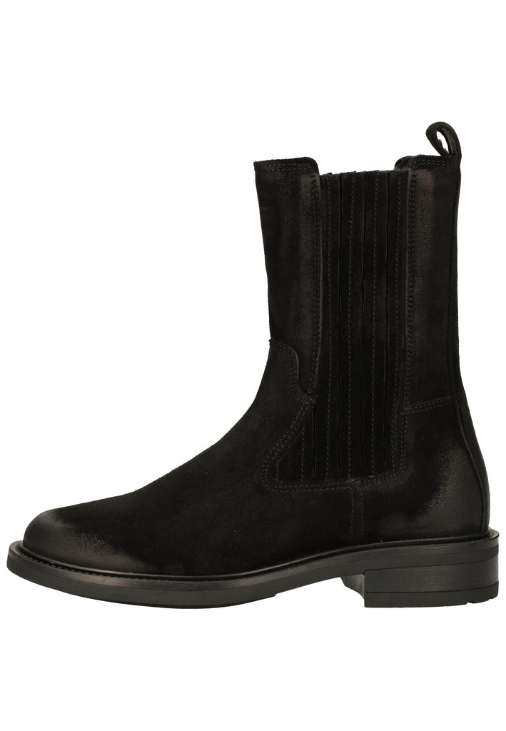 Bronx Stiefel Veloursleder Black - surf4shoes