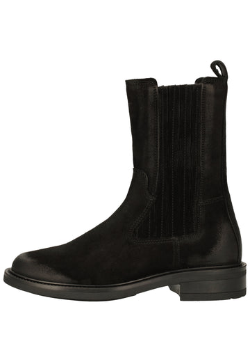 Bronx Stiefel Veloursleder Black - surf4shoes