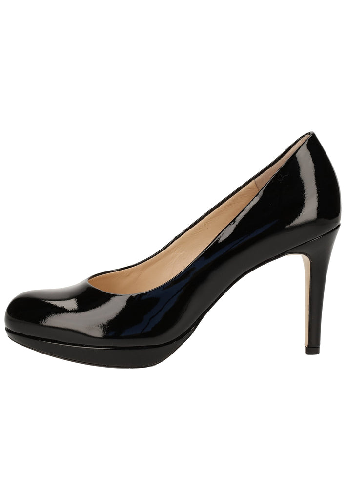 Högl Pumps Leder Schwarz Lack - surf4shoes
