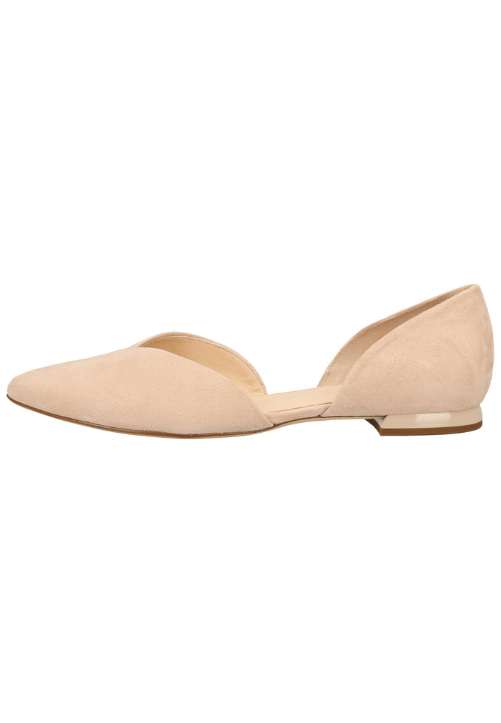 Högl Slipper Veloursleder Nude - surf4shoes
