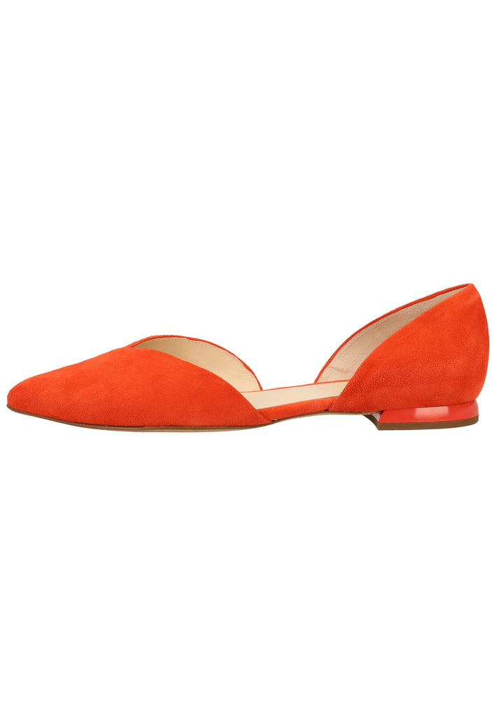 Högl Slipper Veloursleder Orange - surf4shoes