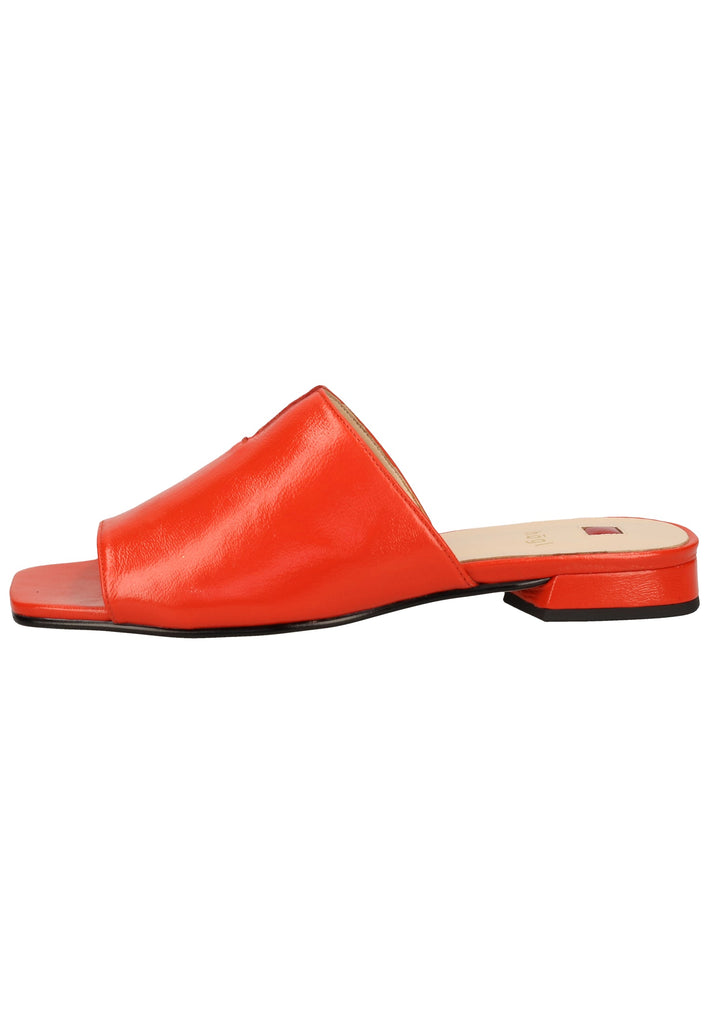 Högl Pantoletten Leder Orange - surf4shoes
