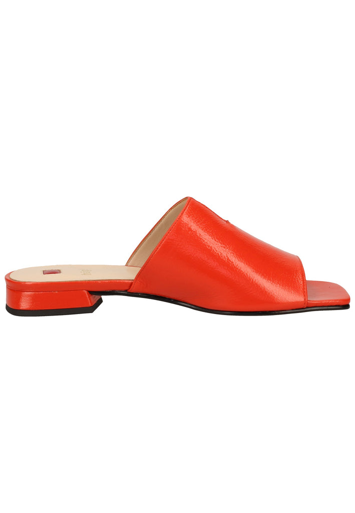 Högl Pantoletten Leder Orange - surf4shoes