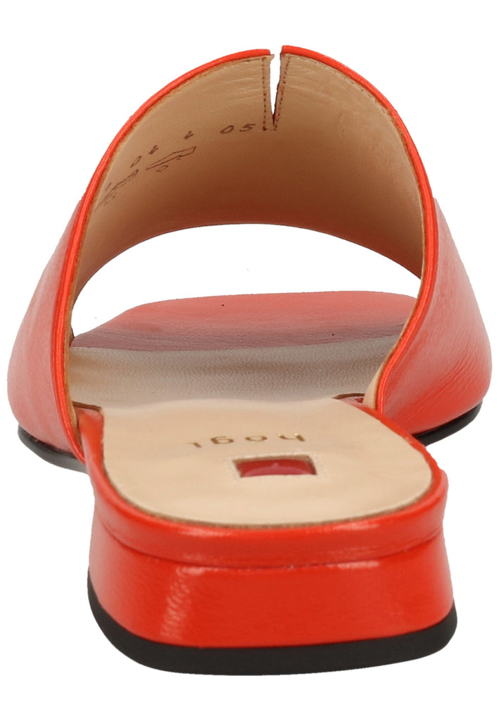 Högl Pantoletten Leder Orange - surf4shoes