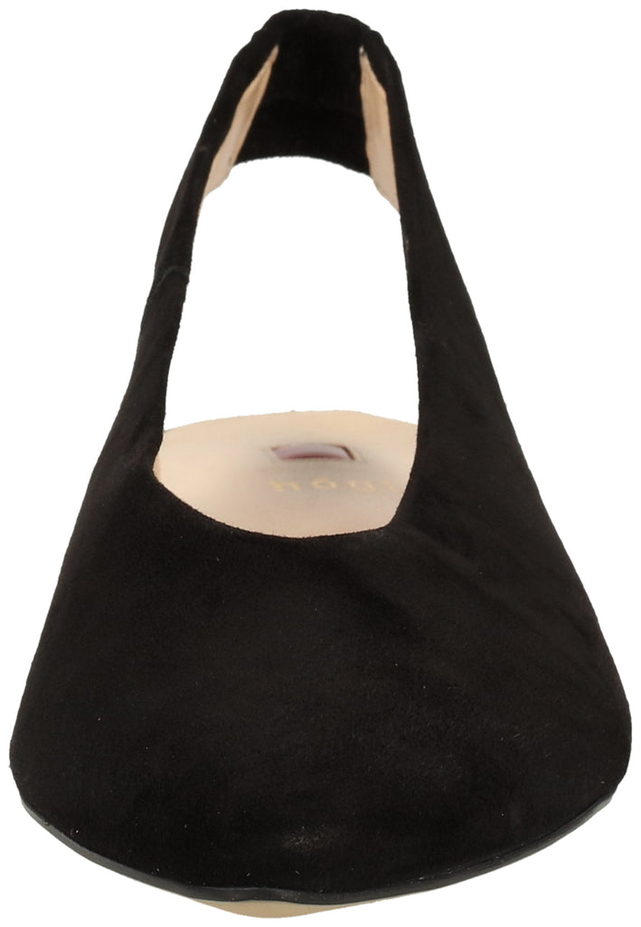 Högl Ballerinas Veloursleder Schwarz - surf4shoes