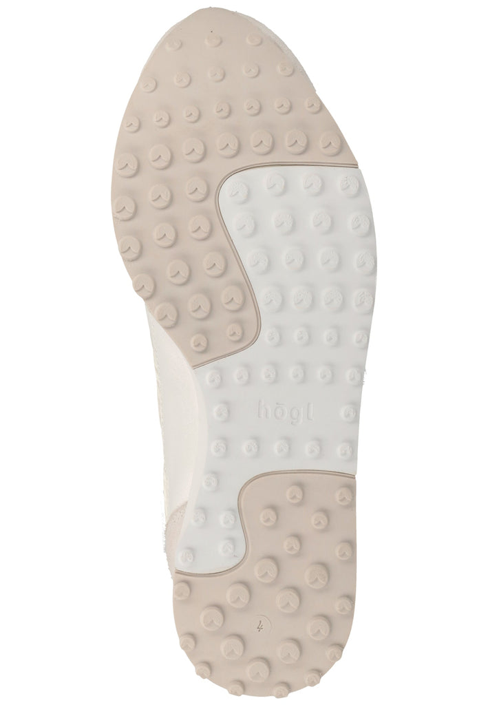 Högl Sneaker Veloursleder/Textil Weiß - surf4shoes