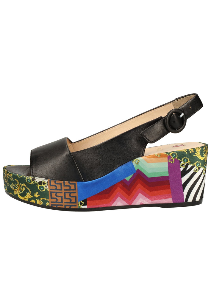 Högl Sandalen Leder Schwarz - surf4shoes