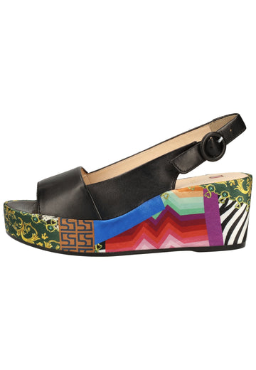 Högl Sandalen Leder Schwarz - surf4shoes