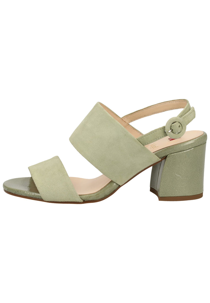 Högl Sandalen Veloursleder Hellgrün - surf4shoes