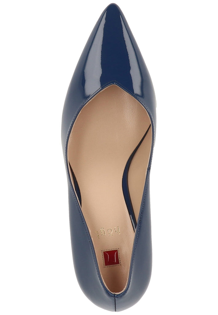 Högl Pumps Leder Navy - surf4shoes