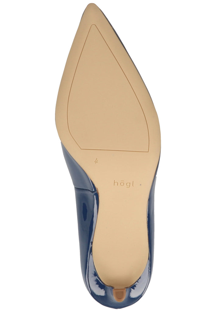 Högl Pumps Leder Navy - surf4shoes