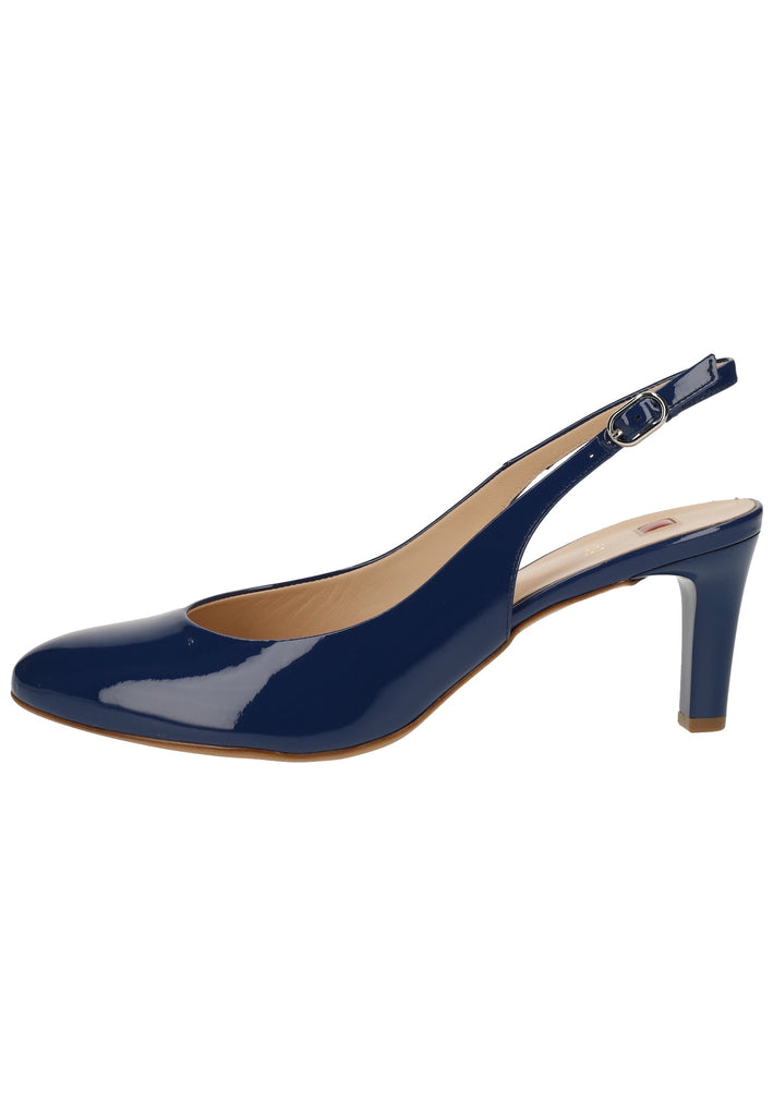 Högl Pumps Leder Navy Lack - surf4shoes