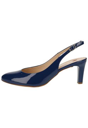 Högl Pumps Leder Navy Lack - surf4shoes