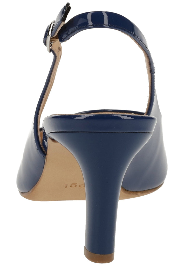 Högl Pumps Leder Navy Lack - surf4shoes