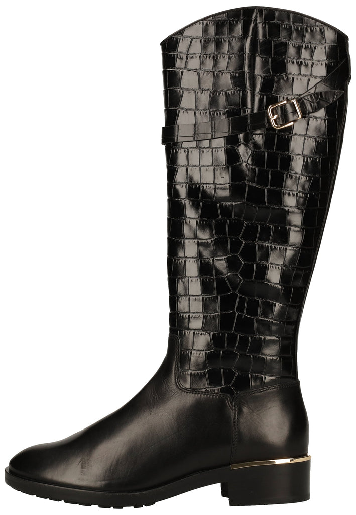 Högl Stiefel Leder Schwarz - surf4shoes