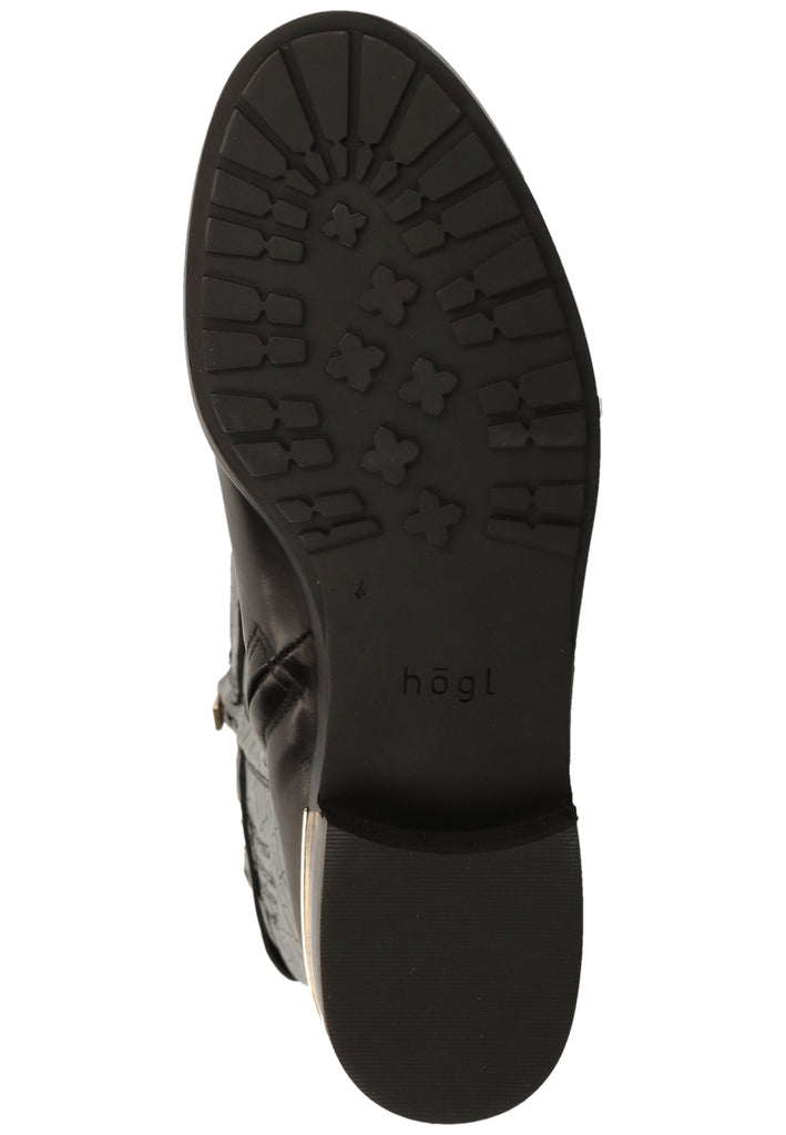 Högl Stiefel Leder Schwarz - surf4shoes