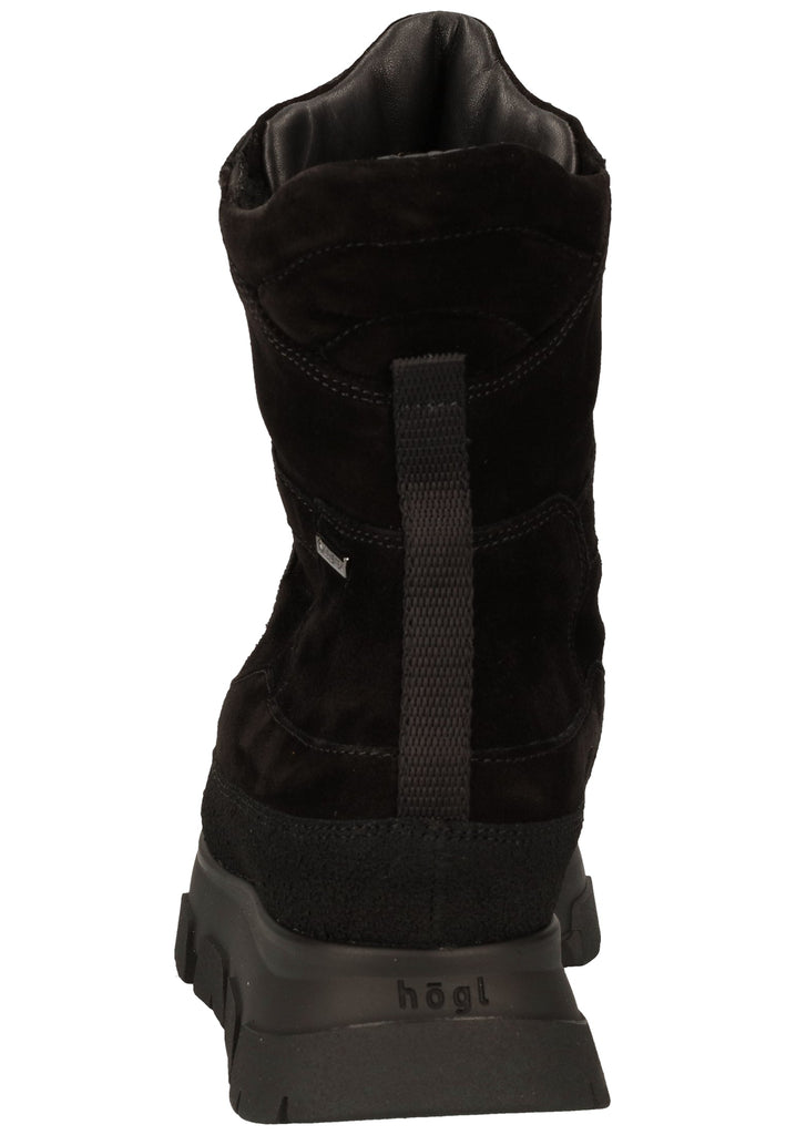 Högl Stiefelette Leder Schwarz - surf4shoes