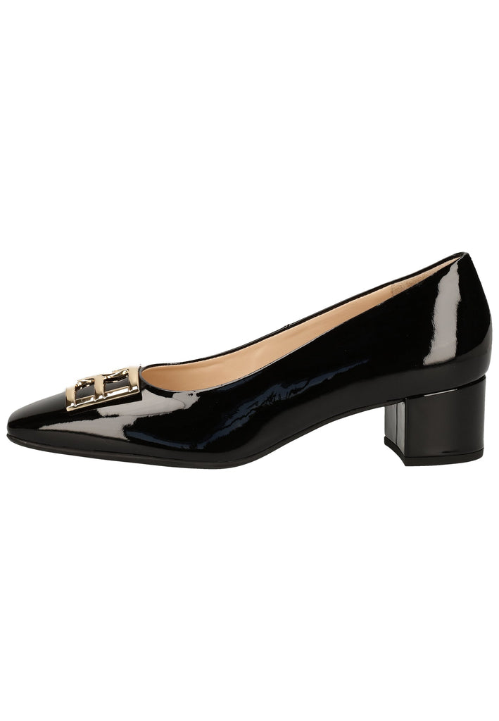 Högl Pumps Leder Schwarz - surf4shoes