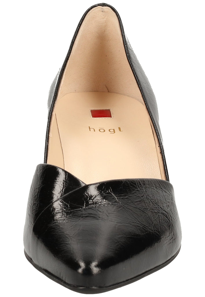 Högl Pumps Leder Schwarz - surf4shoes