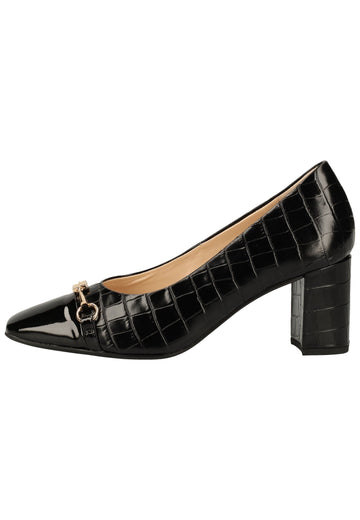 Högl Pumps Leder Schwarz - surf4shoes
