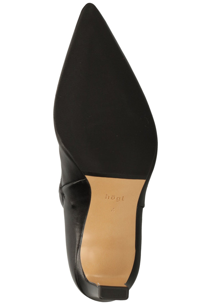 Högl Stiefelette Leder Schwarz - surf4shoes