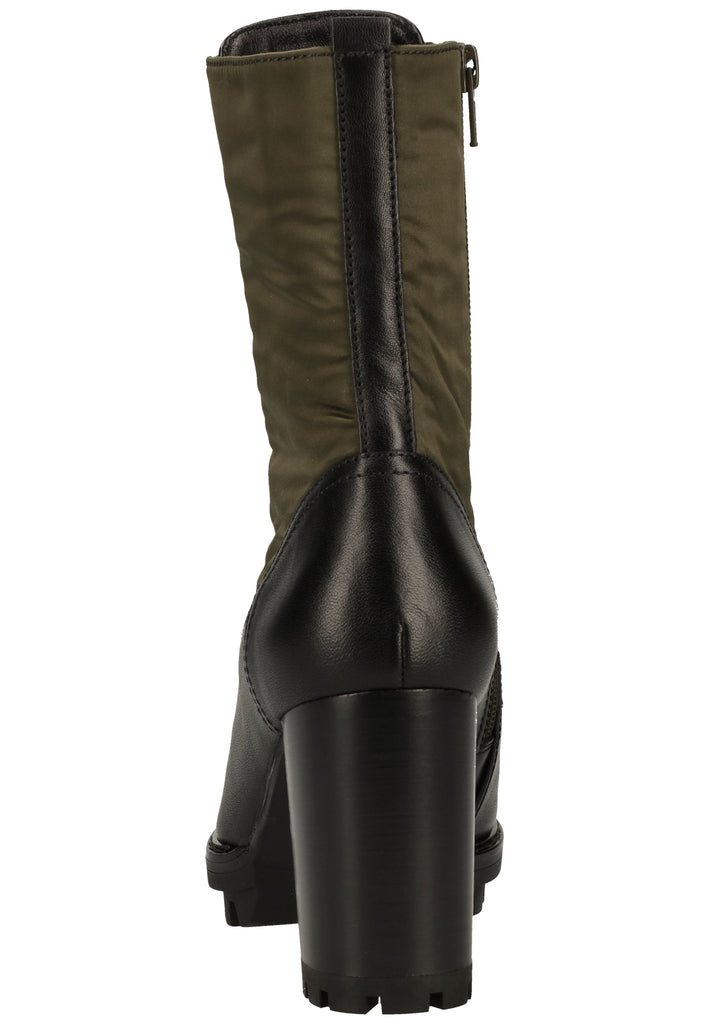 Högl Stiefelette Leder/Textil Oliv - surf4shoes