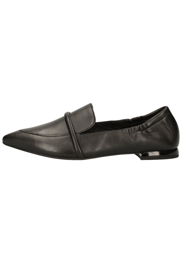 Högl Slipper Leder Schwarz - surf4shoes