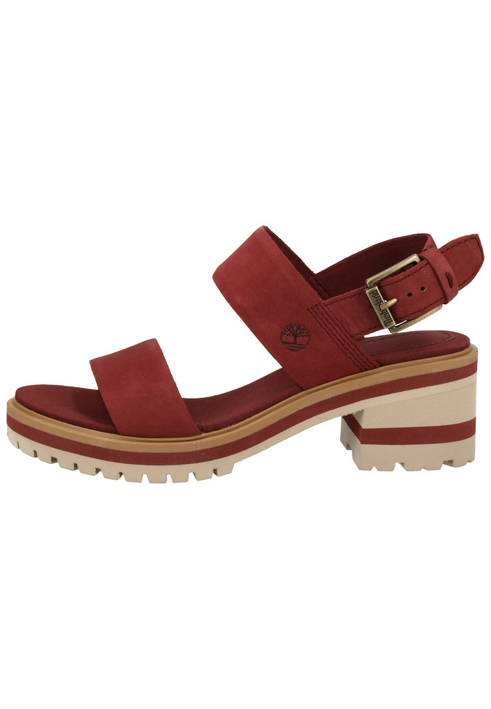 Timberland Sandalen Nubukleder Bordeaux - surf4shoes