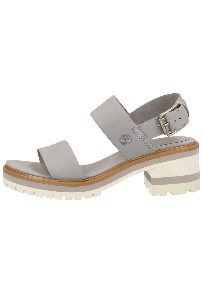 Timberland Sandalen Nubukleder Hellgrau - surf4shoes