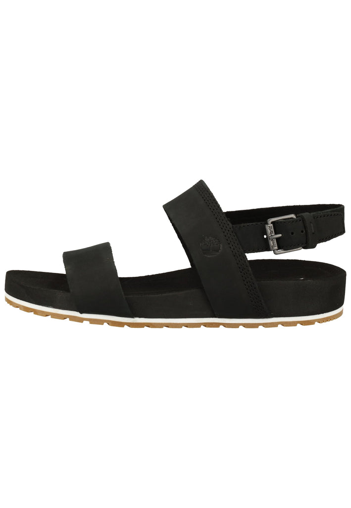 Timberland Sandalen Nubukleder Schwarz - surf4shoes