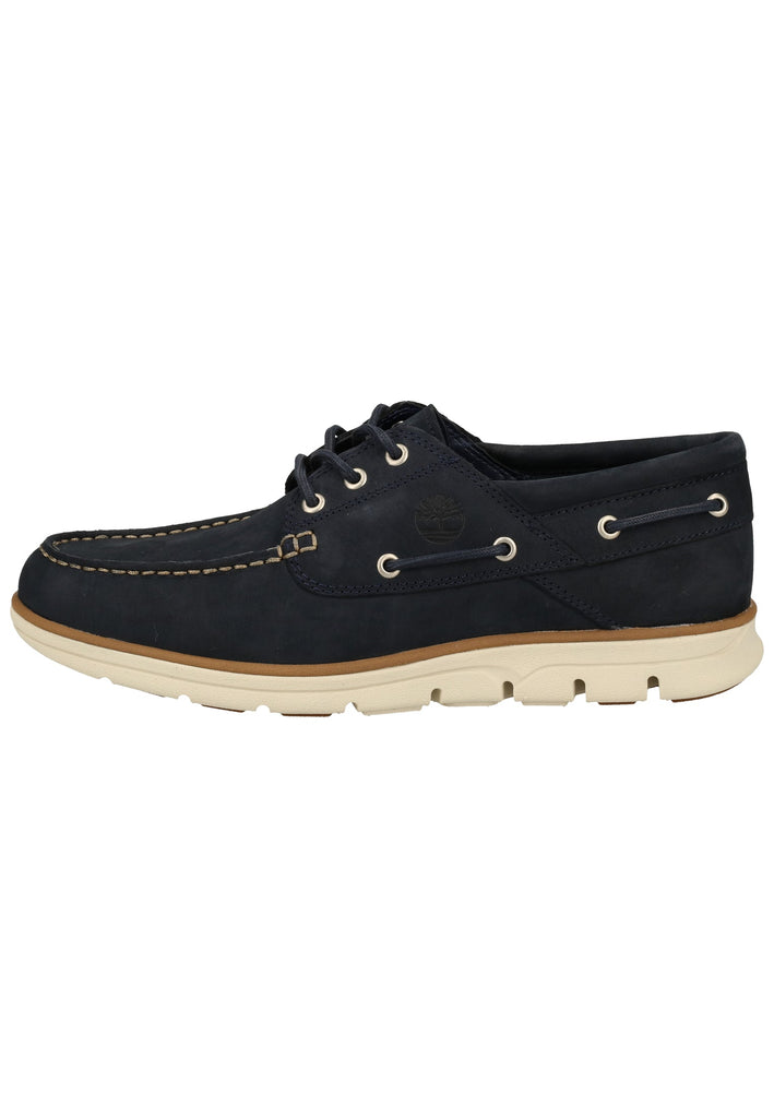 Timberland Halbschuhe Nubukleder Navy - surf4shoes
