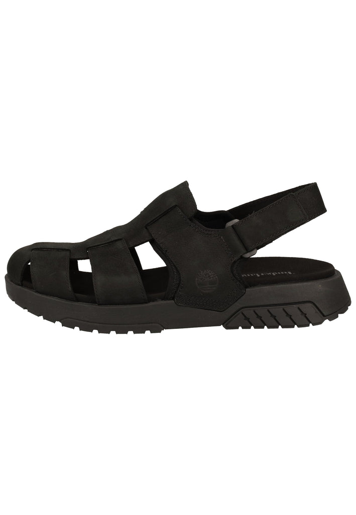 Timberland Sandalen Leder Schwarz - surf4shoes