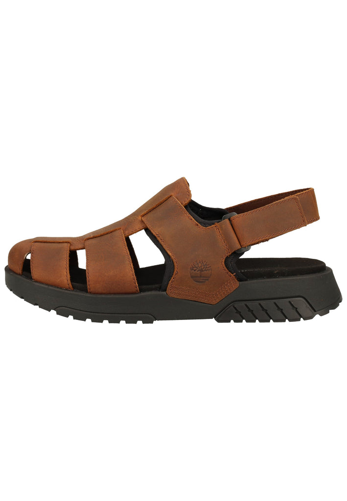 Timberland Sandalen Leder Braun - surf4shoes