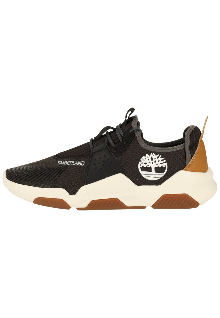 Timberland Sneaker Lederimitat/Textil Schwarz - surf4shoes