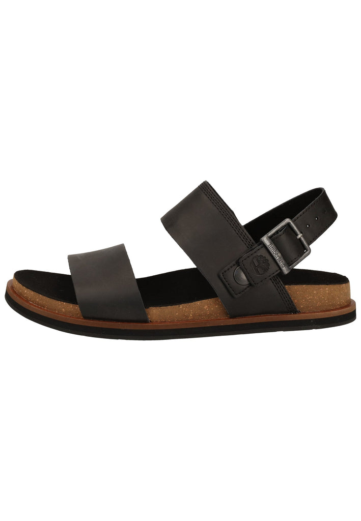 Timberland Sandalen Leder Schwarz - surf4shoes
