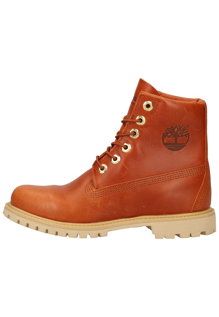 Timberland Stiefelette Leder Orange - surf4shoes