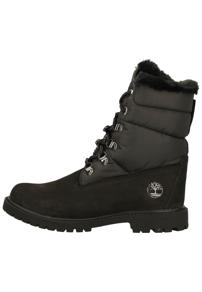 Timberland Stiefelette Leder Schwarz Warmfutter - surf4shoes