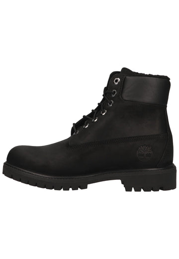 Timberland Stiefelette Leder Schwarz Warmfutter - surf4shoes