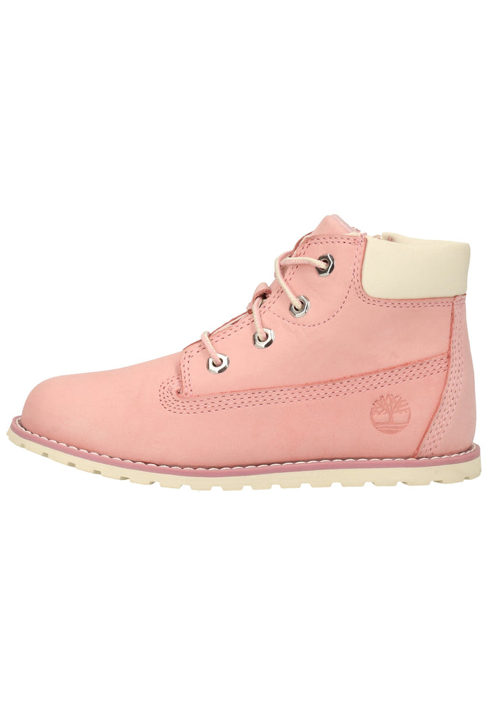 Timberland Stiefelette Leder Pink - surf4shoes