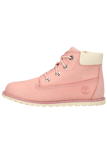 Timberland Stiefelette Leder Pink - surf4shoes