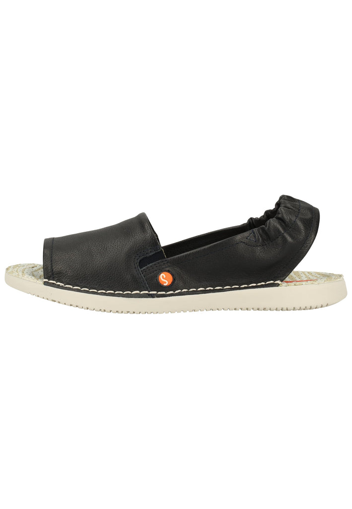 softinos Sandalen Leder Navy - surf4shoes