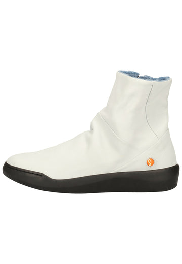 softinos Stiefelette Leder White Warmfutter - surf4shoes