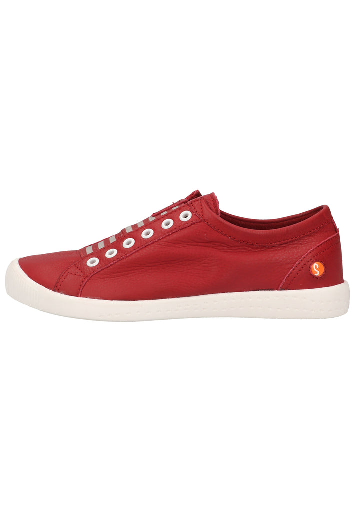 softinos Sneaker Leder Rot - surf4shoes