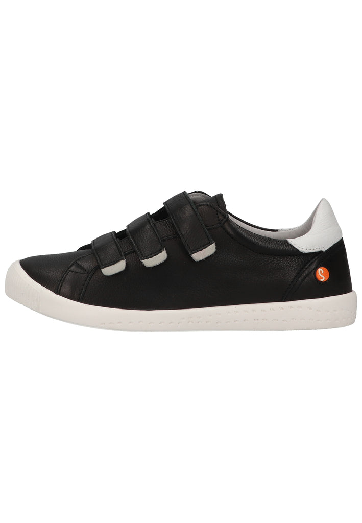 softinos Halbschuhe Leder Schwarz - surf4shoes