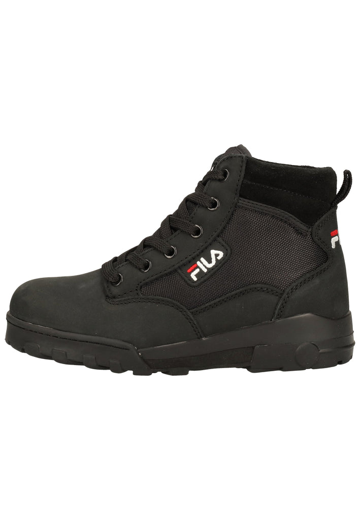 Fila Stiefelette Lederimitat/Nylon Schwarz - surf4shoes