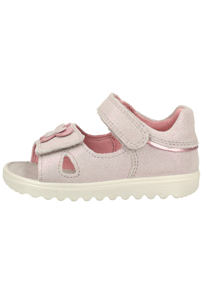 Superfit Sandalen Leder Grau/Rosa - surf4shoes