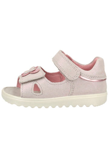 Superfit Sandalen Leder Grau/Rosa - surf4shoes